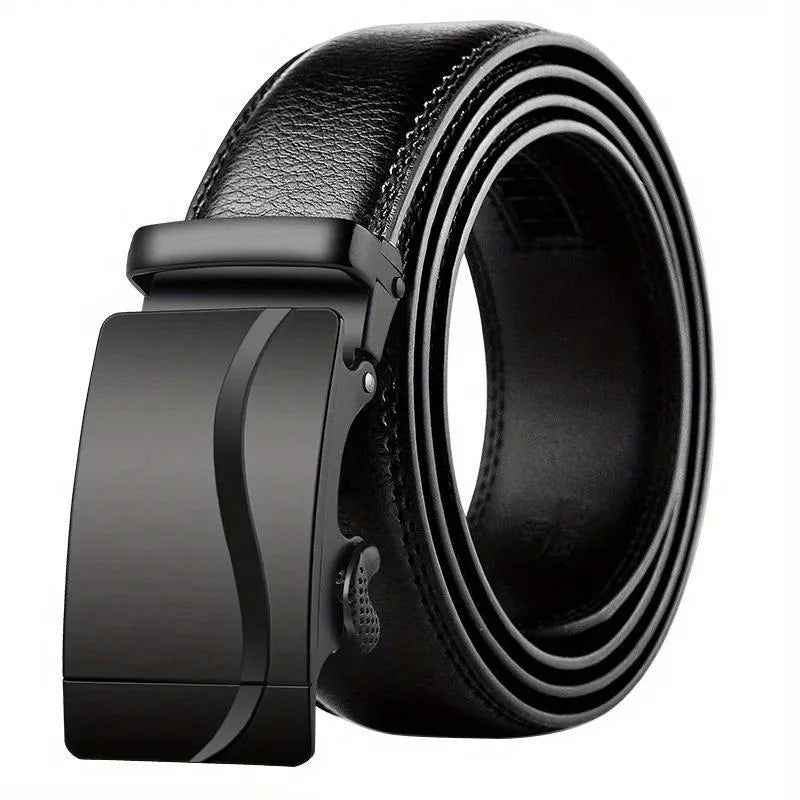 Automatic Buckle PU Leather Belt - ATSProducts