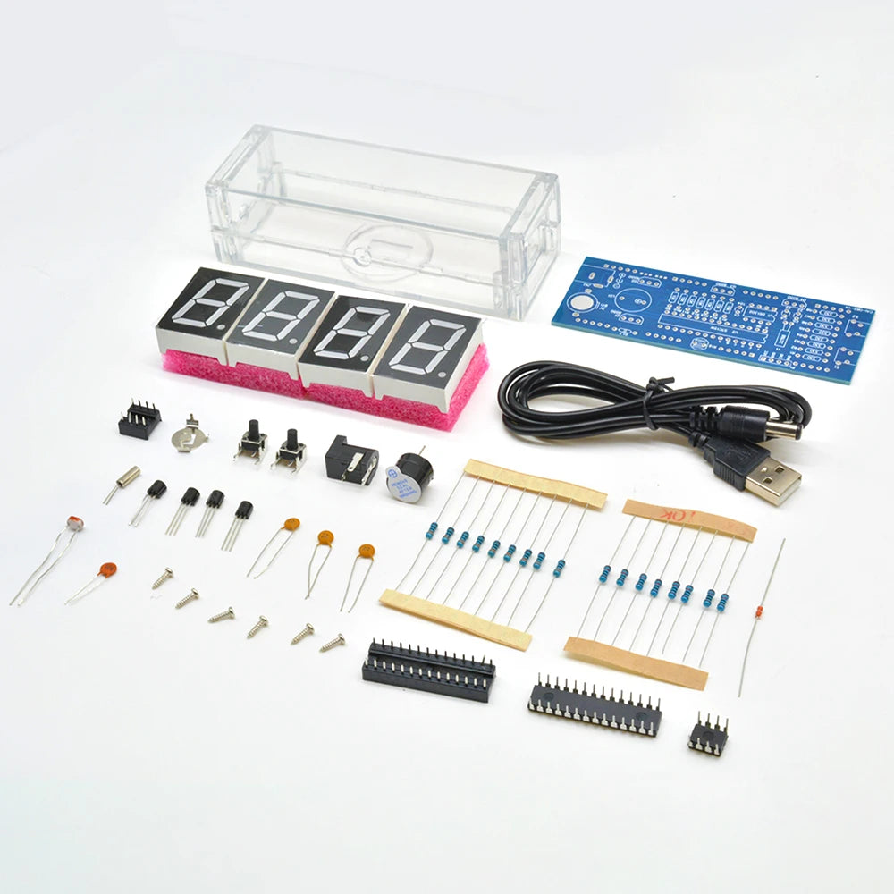 DIYMore Electronic Clock DIY KIT LED - ATSProducts