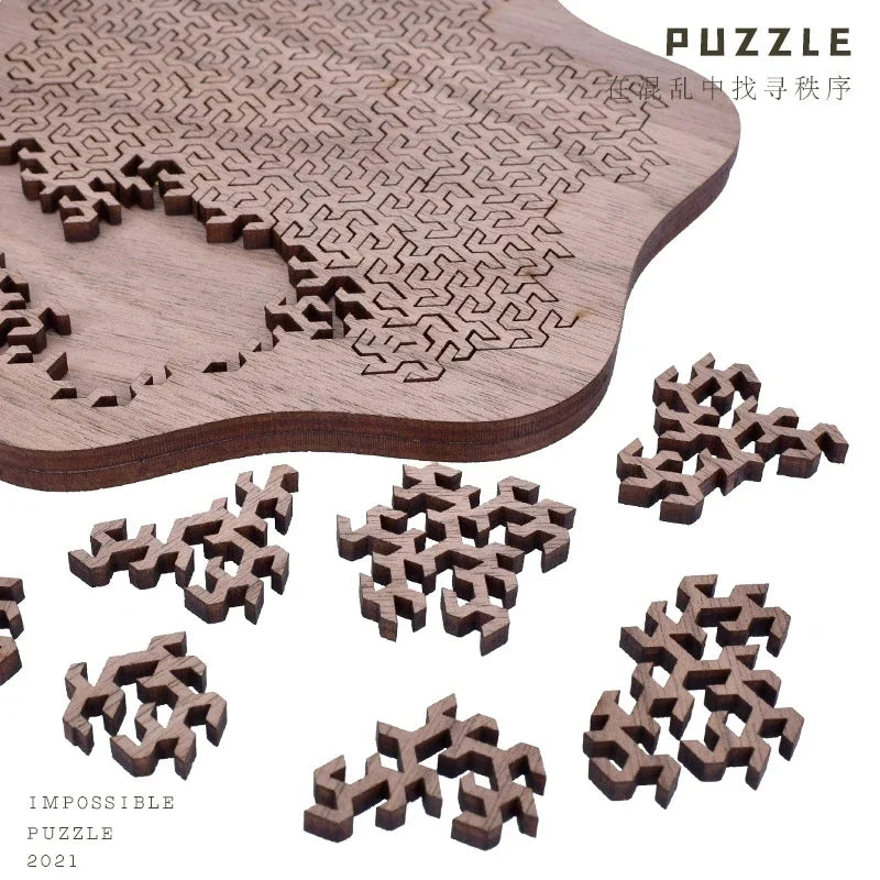 Impossible Adult Jigsaw Wooden Puzzles - ATSProducts