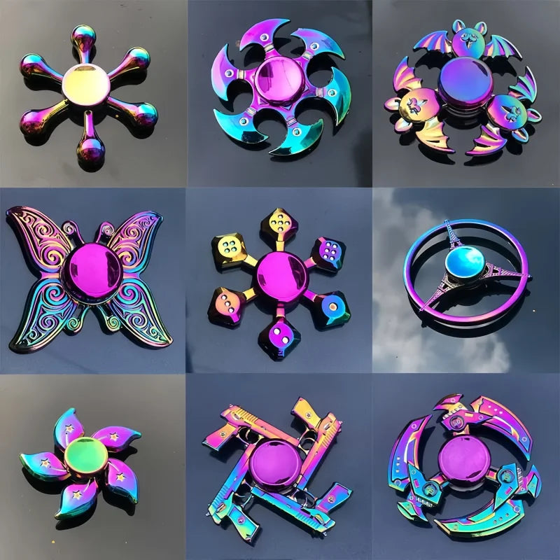 Rainbow High-Speed Metal Fidget Spinner - ATSProducts