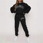 Fleece-Lined LA Sweat Suit 2-Piece Set - ATSProducts