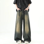 Men Denim Stone Washed Jeans - ATSProducts