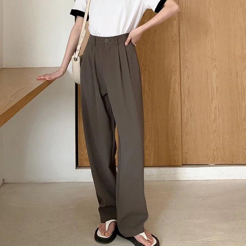 High Waist Casual Pants - ATSProducts