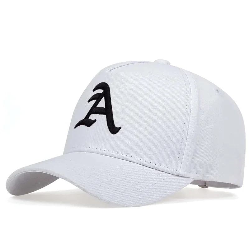 A Letter Embroidered Baseball Caps - ATSProducts