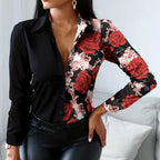 Sanwood Graphic Blouse - ATSProducts