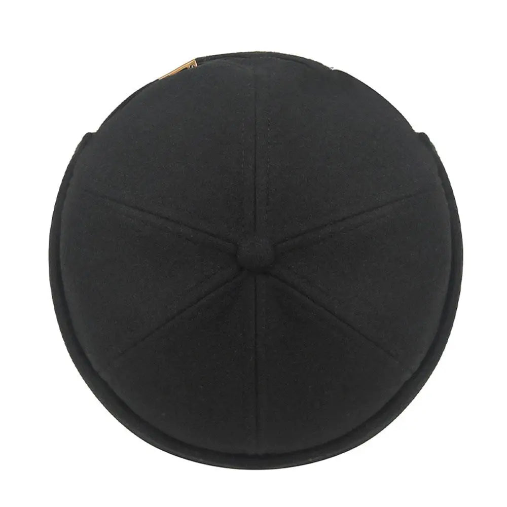 Fleece Lined Brimless Hat With Ear Muffs - ATSProducts