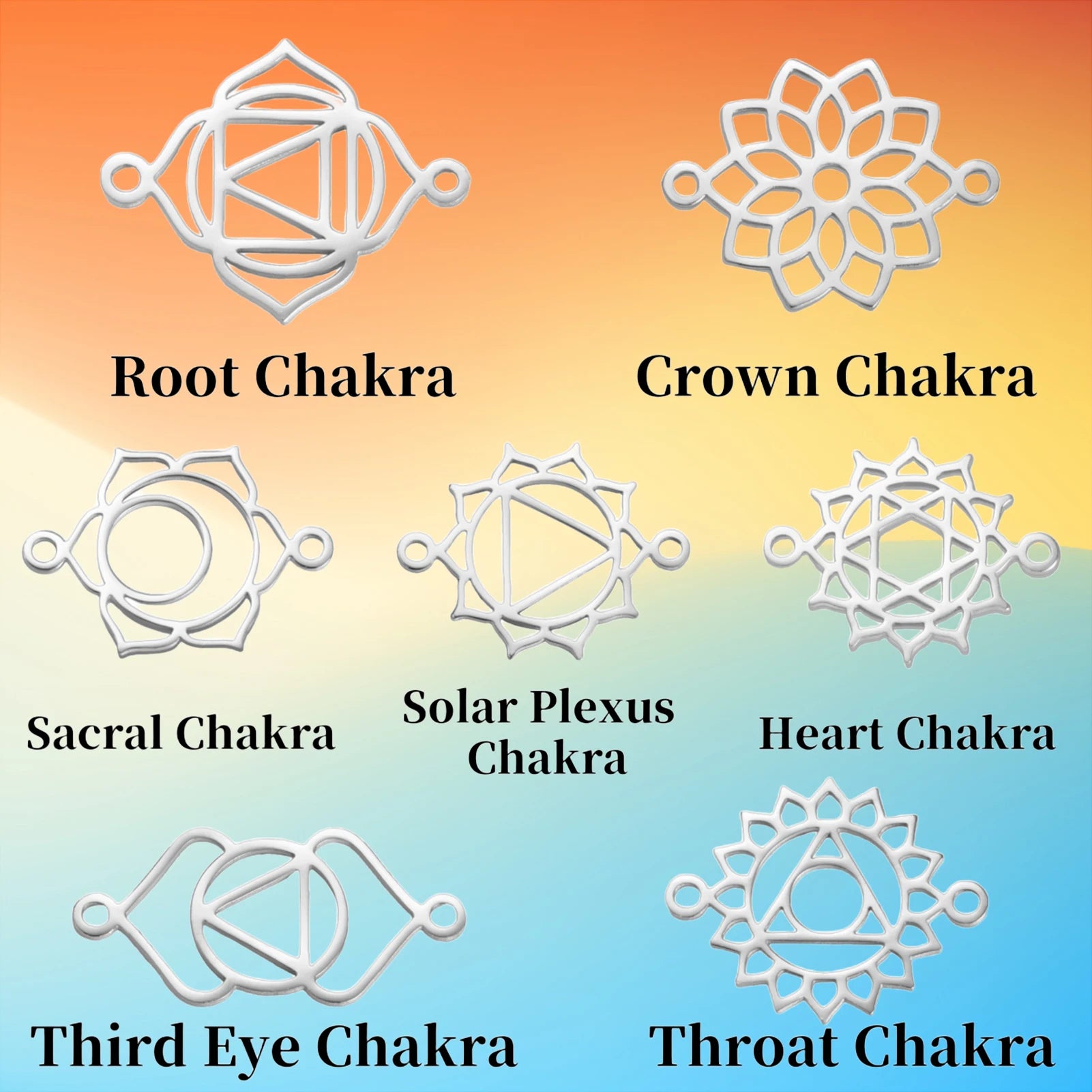 LIKGREAT 7Chakra Pendants For DIY Jewelry - ATSProducts