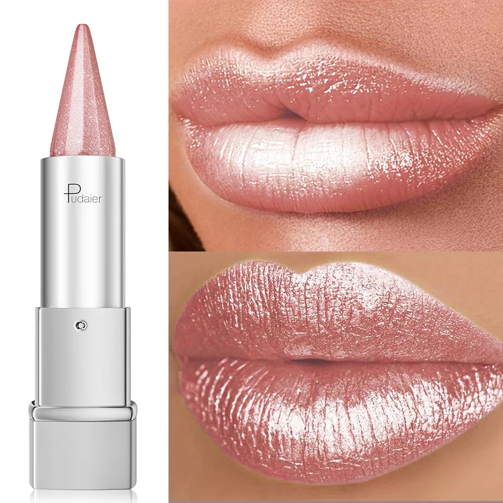 Pearlescent Sparkle Waterproof 24 Hour Lipstick - ATSProducts