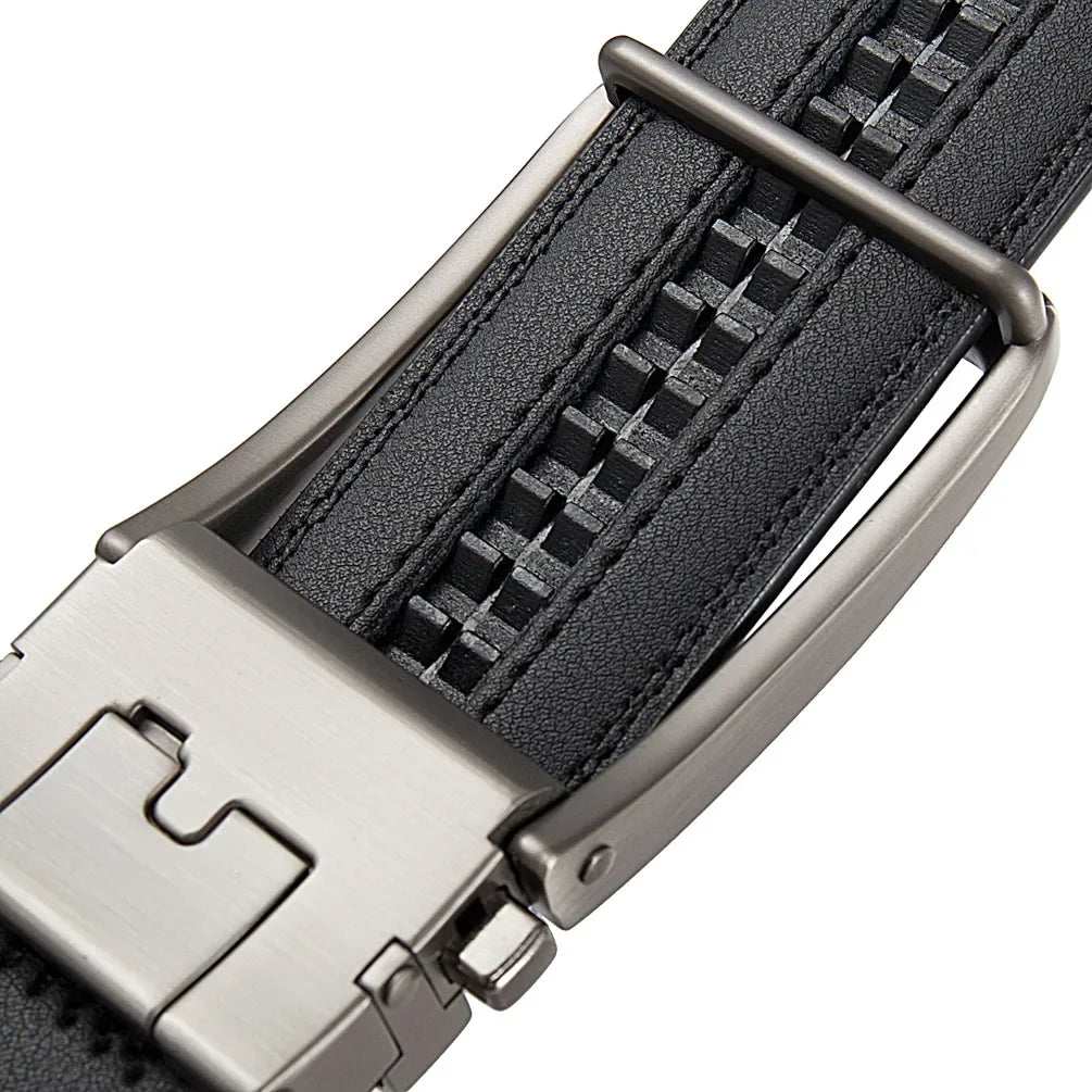 Automatic Buckle Genuine Leather Belts - ATSProducts