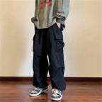 Vumeleal Harem Elastic Waist Cargo Pants - ATSProducts