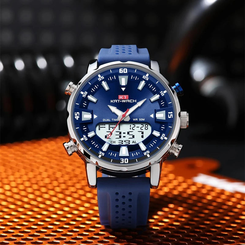 Multifunctional Dual-Display Sports Watch - ATSProducts