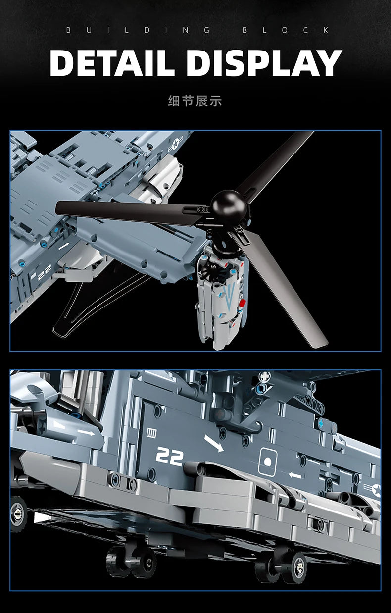 High-tech WW2 Technical Osprey Transport Aircraft Sets - ATSProducts