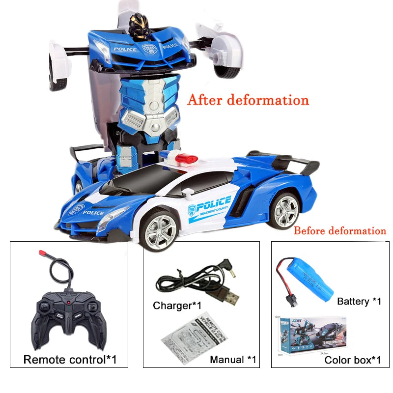 2in1 Electric RC Car Transformation Robots - ATSProducts