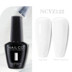 NAILCO 283Colors Gel Nail Polish Top Base Varnish - ATSProducts