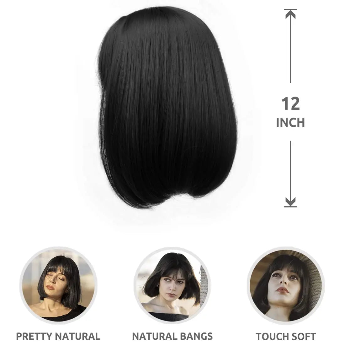 Wig With Bangs - ATSProducts