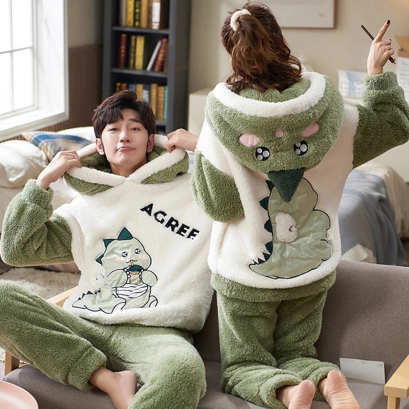 GDUWNFR Couples Winter Pajamas - ATSProducts
