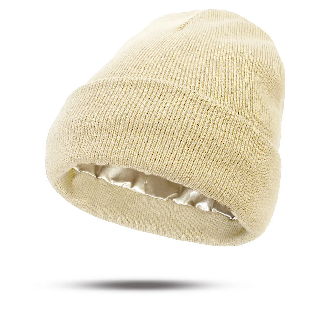 Knitted Satin Hat - ATSProducts