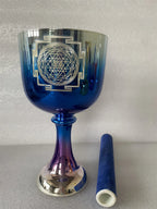 4th octave C note Root Chakra Or C# Note Singing Chalice Engraved - ATSProducts