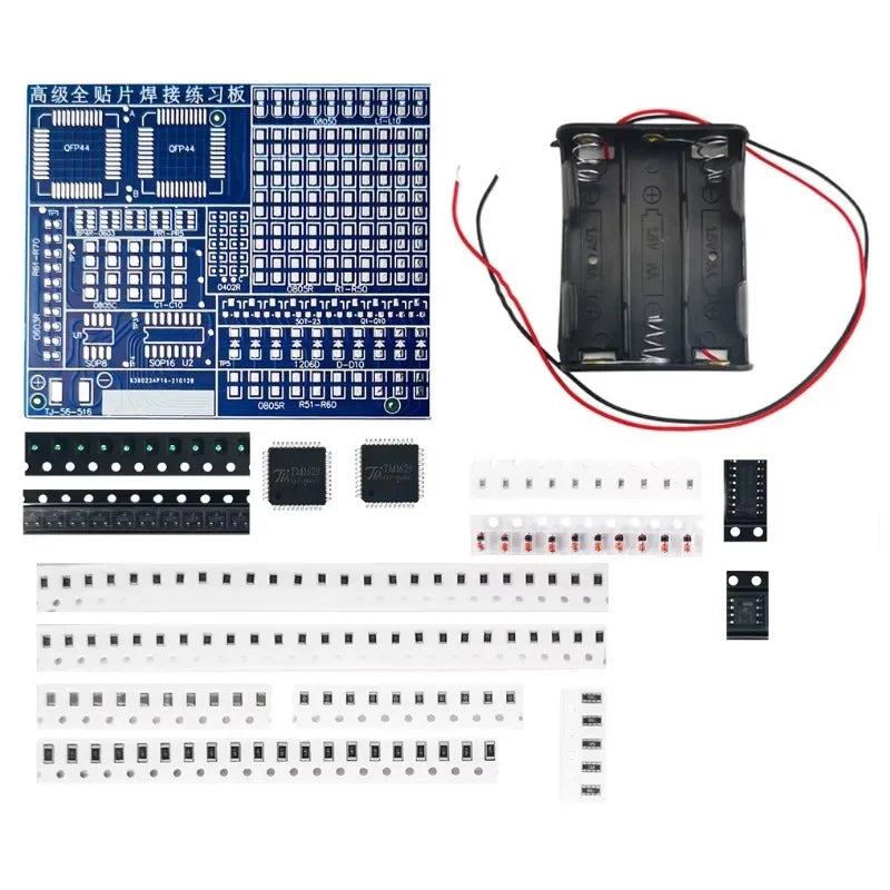 ELECYINGFO SMD/SMT Components Soldering Practice Board Electronic Practice Kit - ATSProducts