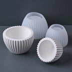 UdoCOol Round Striped Candle Jar - ATSProducts