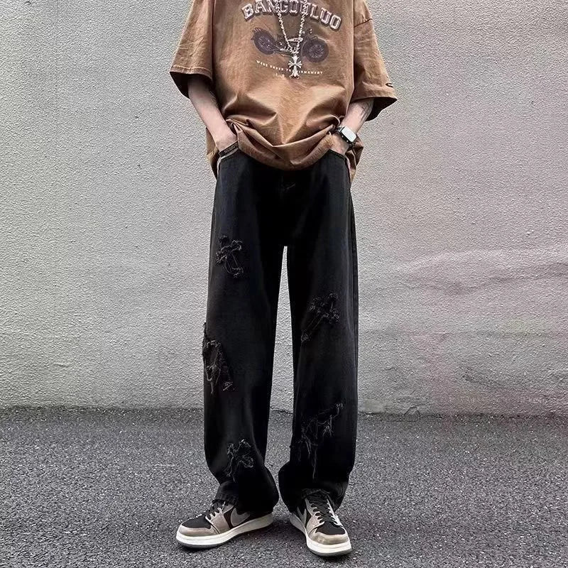 Men's Wide-Leg Jeans - ATSProducts