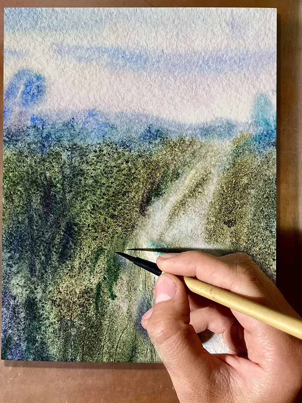 Bview Art 100% Cotton  5x7inches Stretched Canvas - ATSProducts