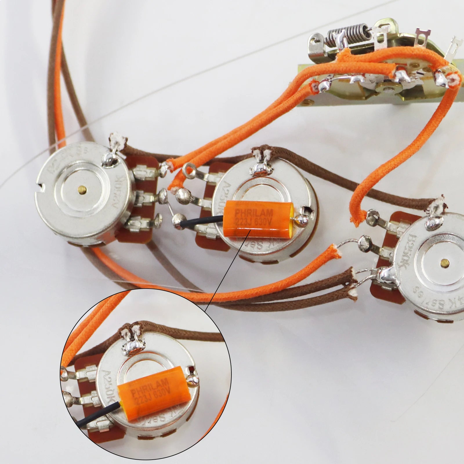 Phrilam Guitar Wiring Kit - ATSProducts