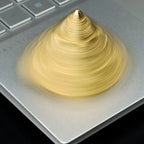 Muddy Puddles Pyramid Fidget Spinner Metal Spinning Tops - ATSProducts