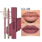 Waterproof Matte Lipliner & Lipstick Set - ATSProducts