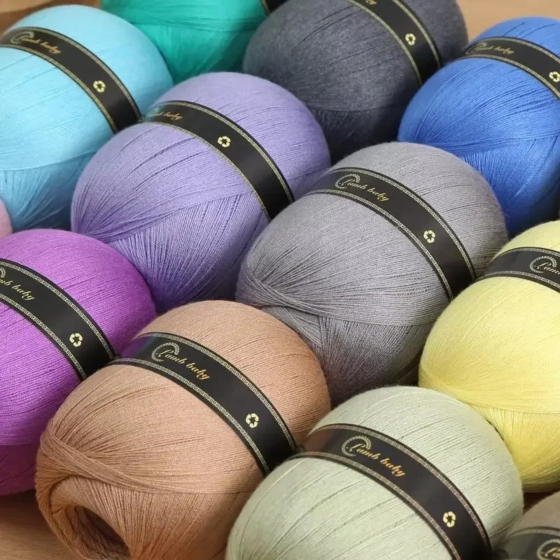 150G Colorful Fine Cotton Yarn for Hand Knitting - ATSProducts