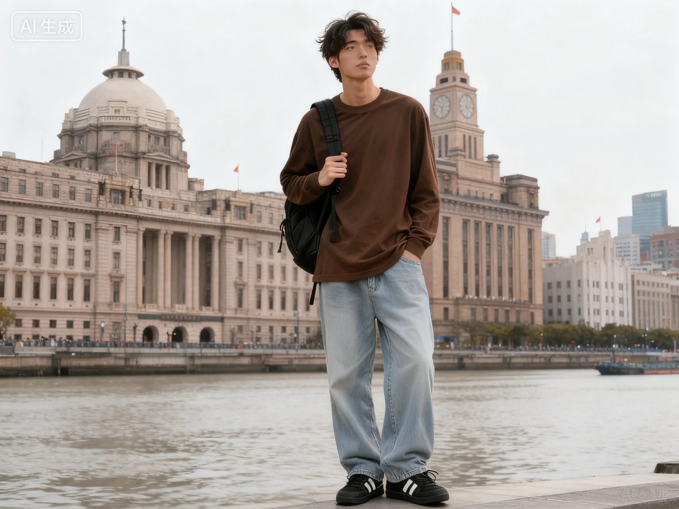 Men's Wide-Leg Jeans - ATSProducts