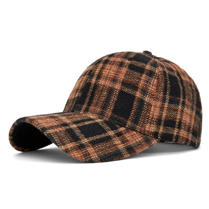 Plaid Baseball Cap - ATSProducts