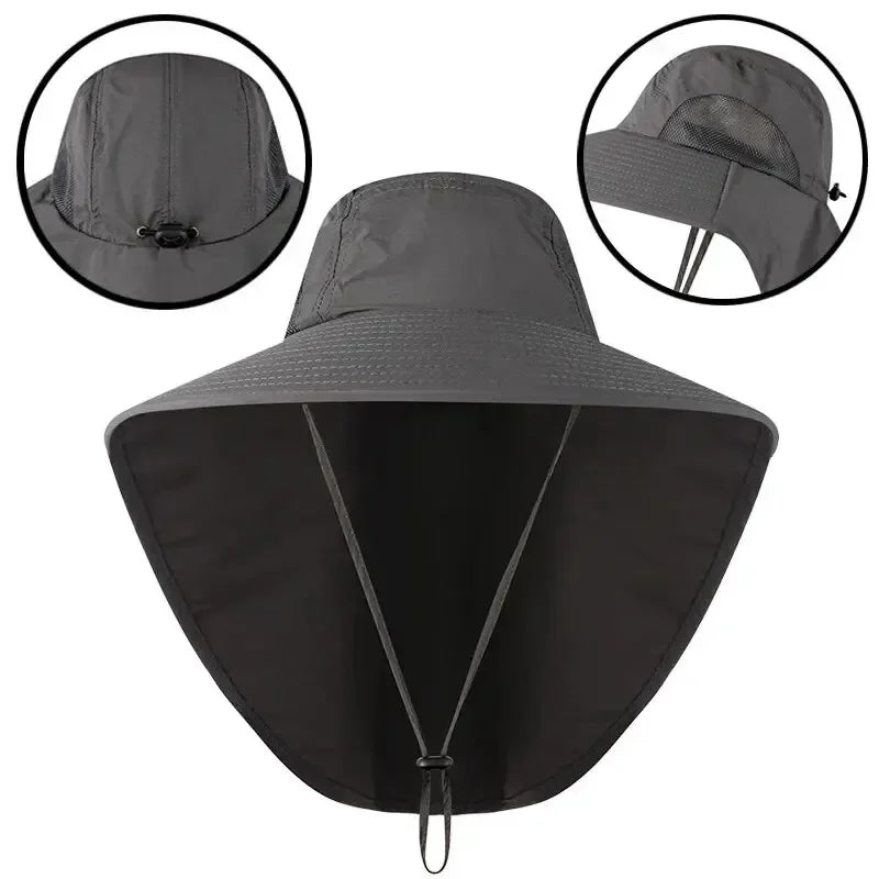 BRSCN Wide Brim Safari Cap - ATSProducts