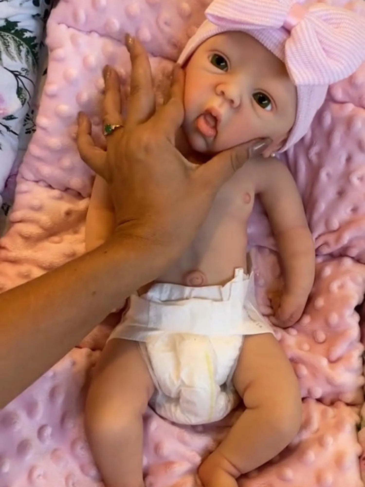 AnjoDoll 42cm Realistic Silicone Baby Doll - ATSProducts