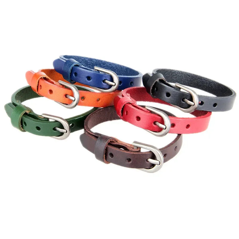 Leather Bracelet Strap Belt Adjustable Bracelets - ATSProducts