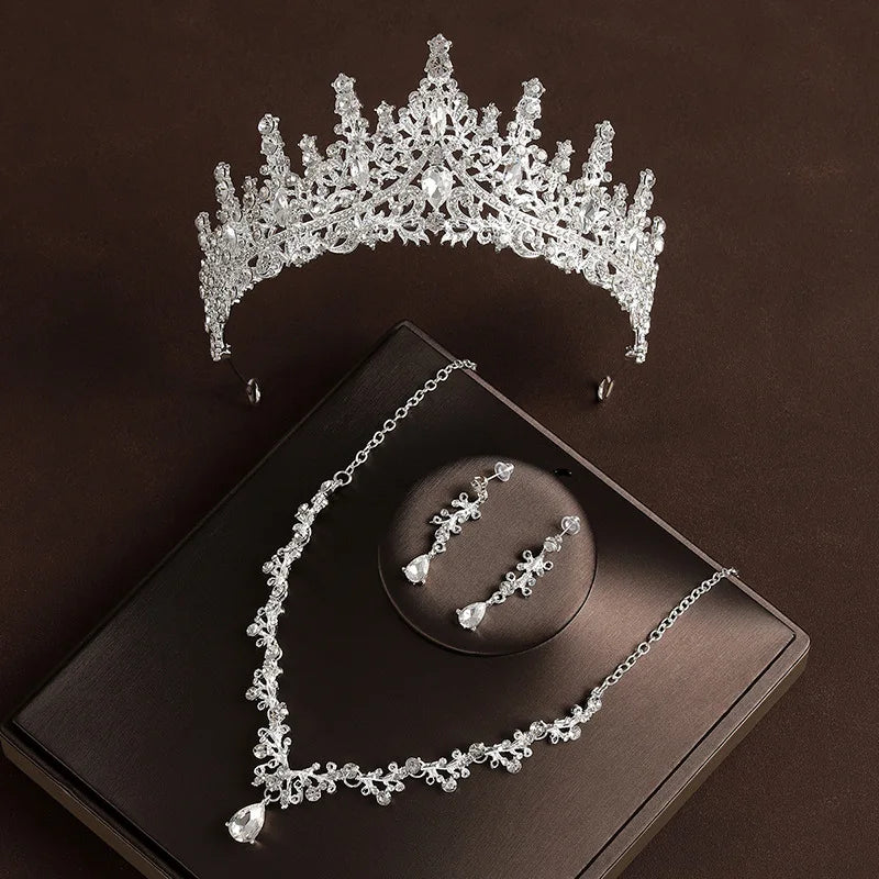 Bridal Wedding Jewelry 4-piece Set - ATSProducts