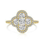Sterling Silver Women's Diamond Ring - ATSProducts