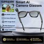 Guhuavmi AI Translation Smart Glasses With 4K Camera - ATSProducts