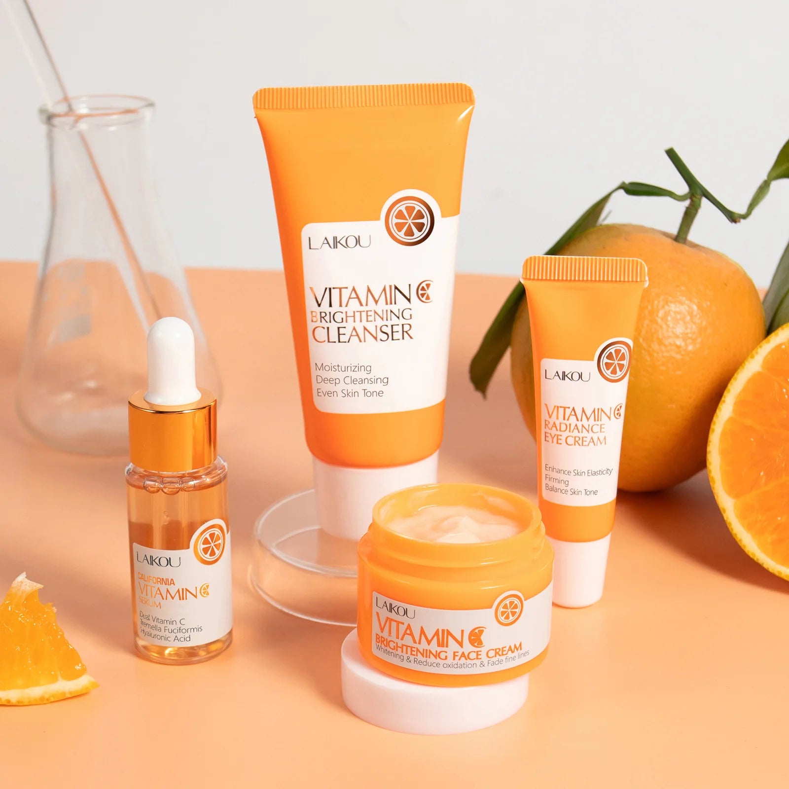 Laikou Anti Aging Vitamin C Brightening Skin Care Kit - ATSProducts