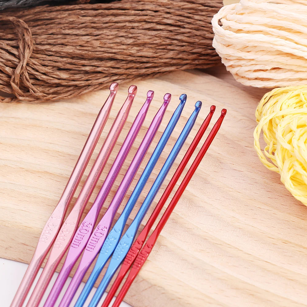8pcs Metal Crochet Hooks - ATSProducts