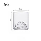 Mountain Design Glass Cup - ATSProducts