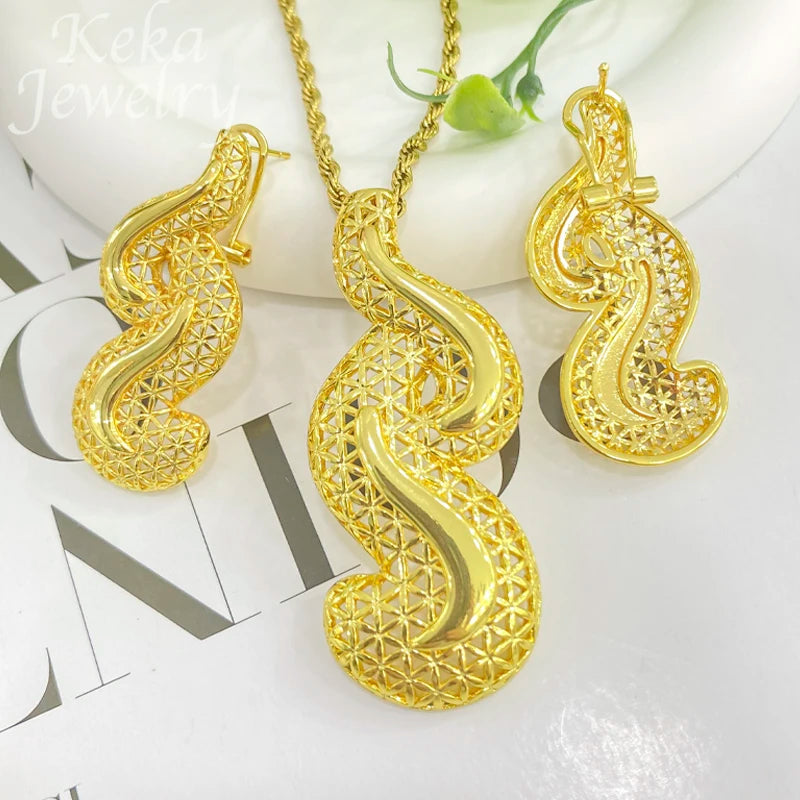 HiPunk Gold Jewelry Sets - ATSProducts