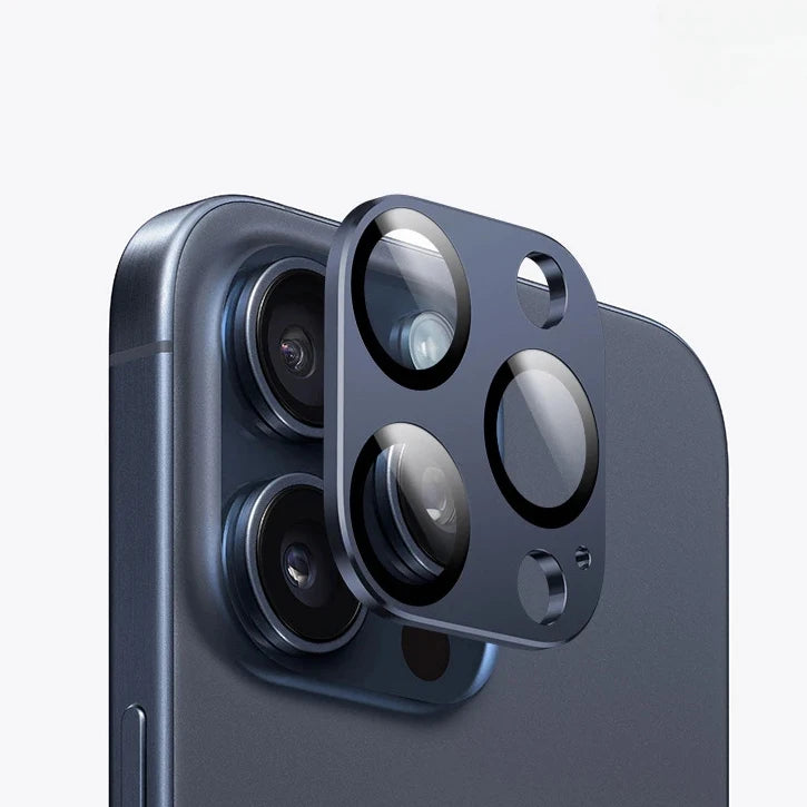 Metal Armor Camera Lens Protector For IPhone 14 15 Pro Max - ATSProducts