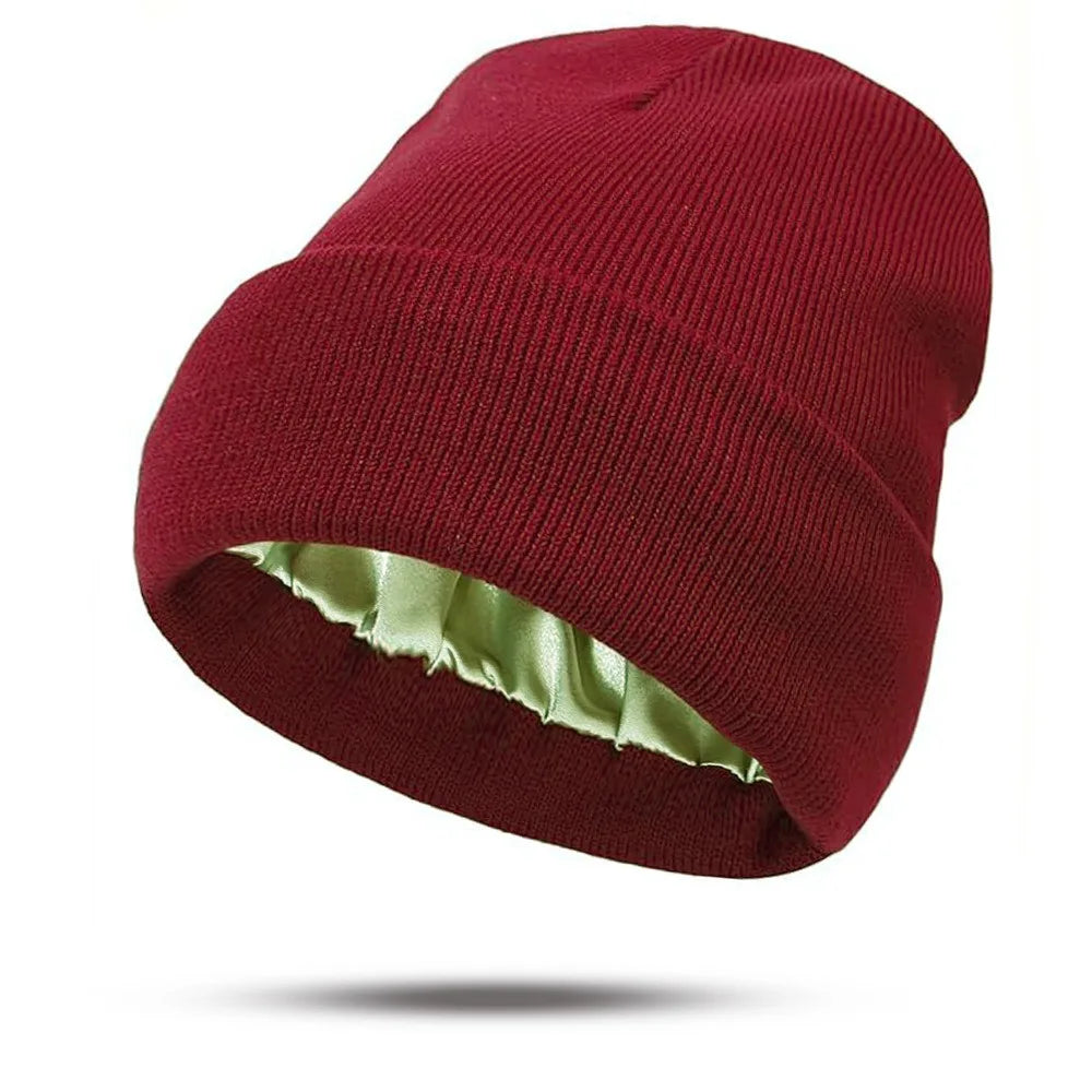 Knitted Satin Hat - ATSProducts