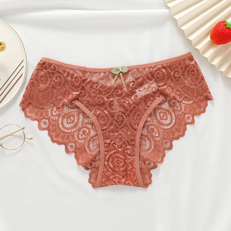Women's Lace Panties Low-Rise - ATSProducts