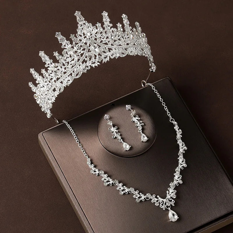 Bridal Wedding Jewelry 4-piece Set - ATSProducts