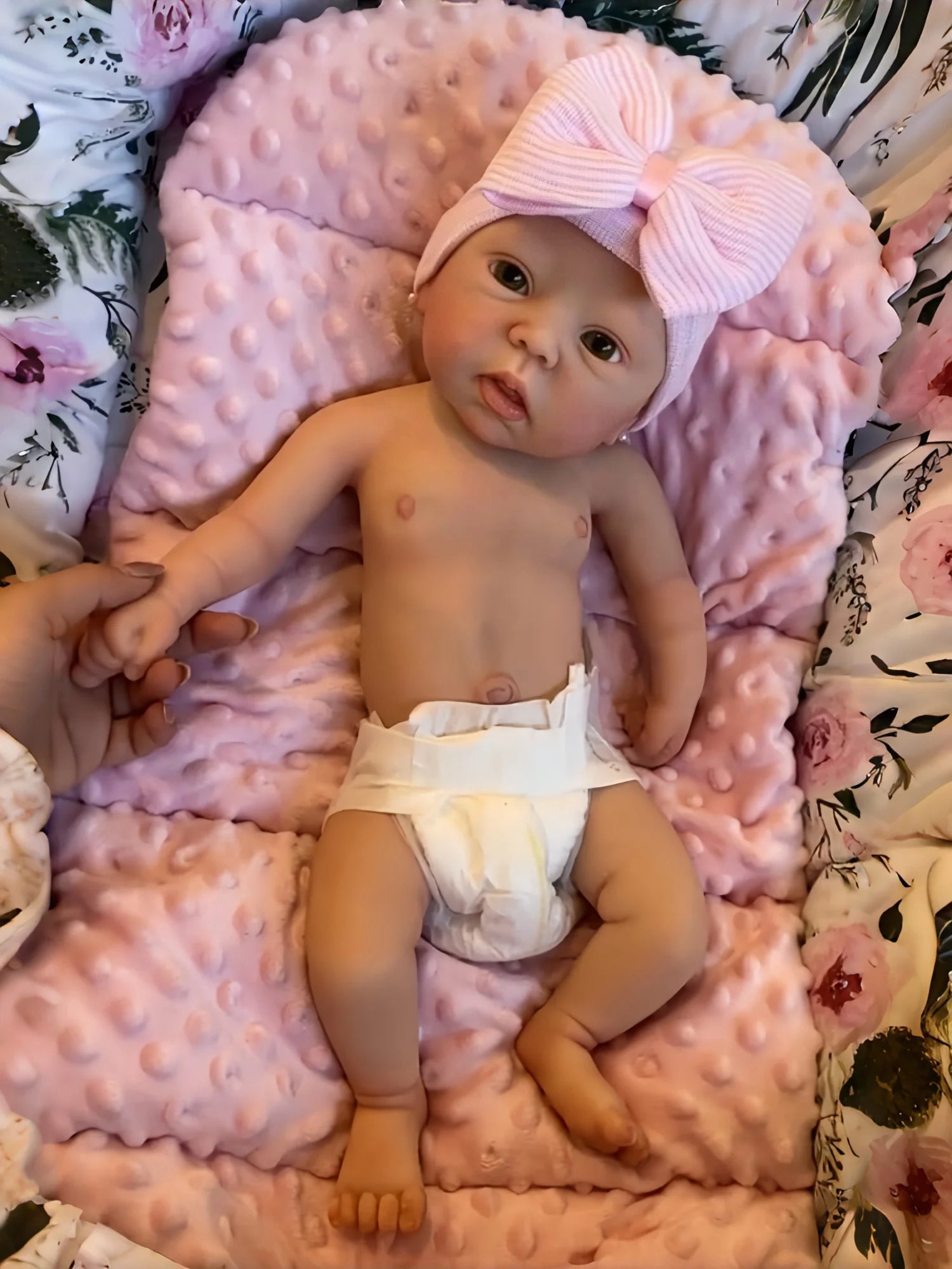 AnjoDoll 42cm Realistic Silicone Baby Doll - ATSProducts