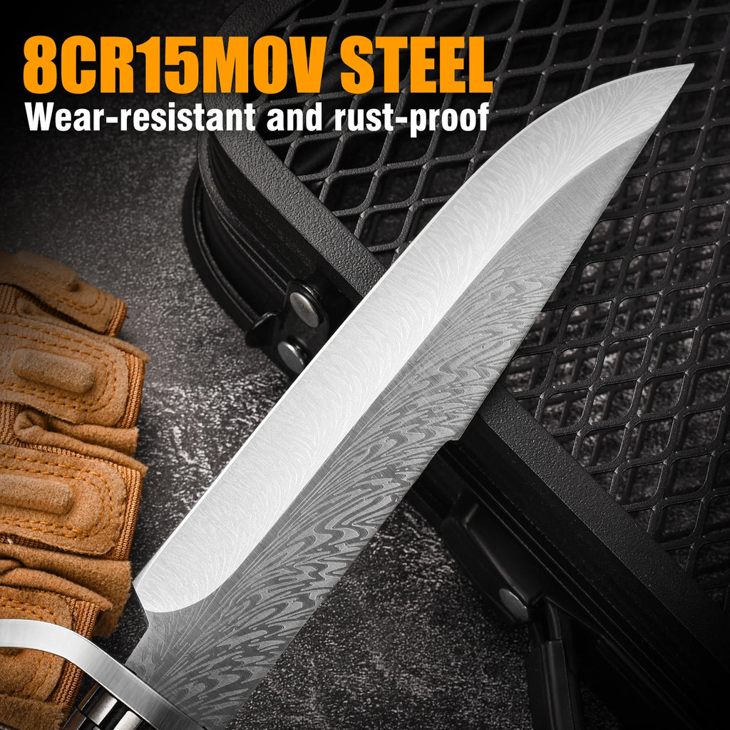 1Pc Sheathed Belt Knife - ATSProducts