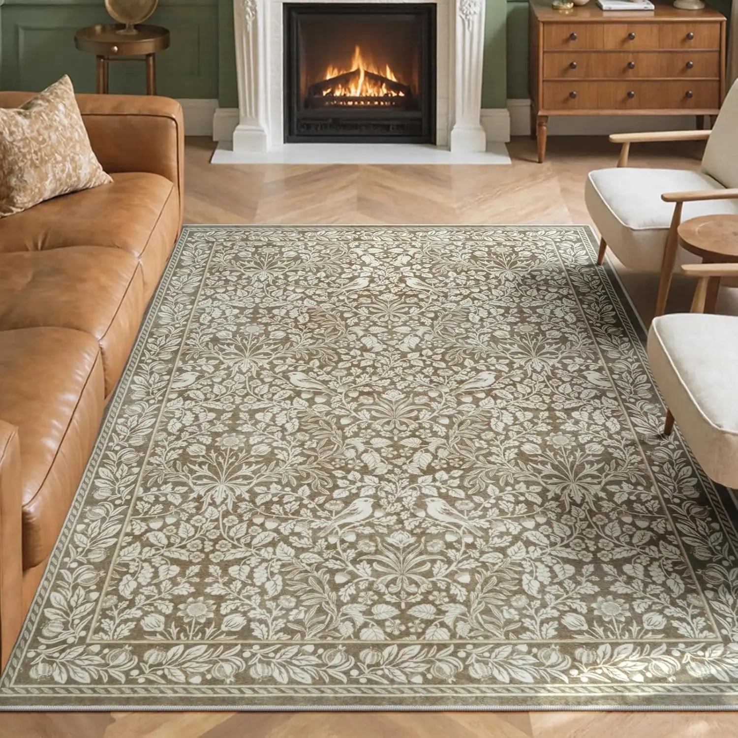 Floral Non-Slip Rugs - ATSProducts