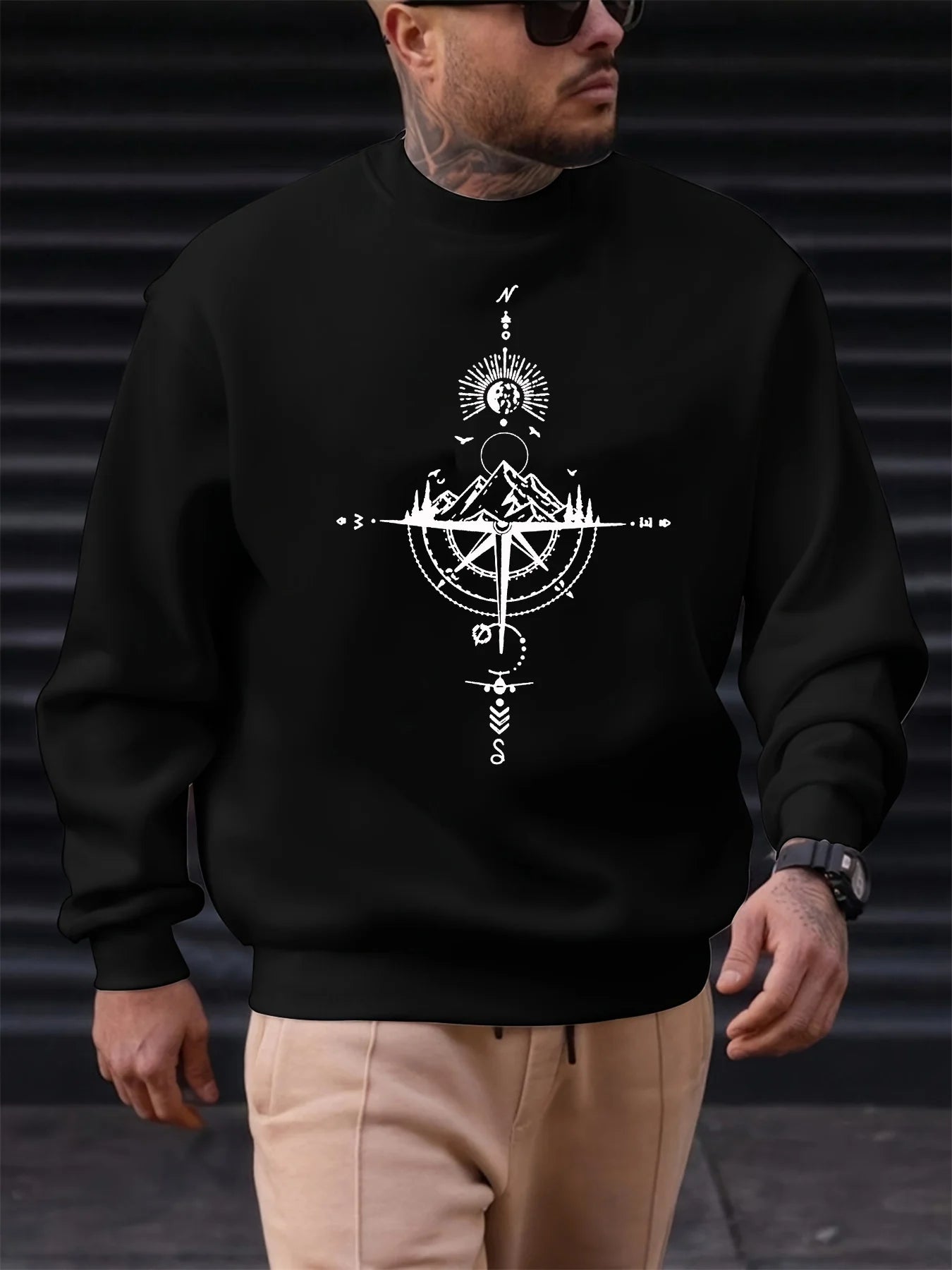 Guilan Round Neck Sweatshirt - ATSProducts